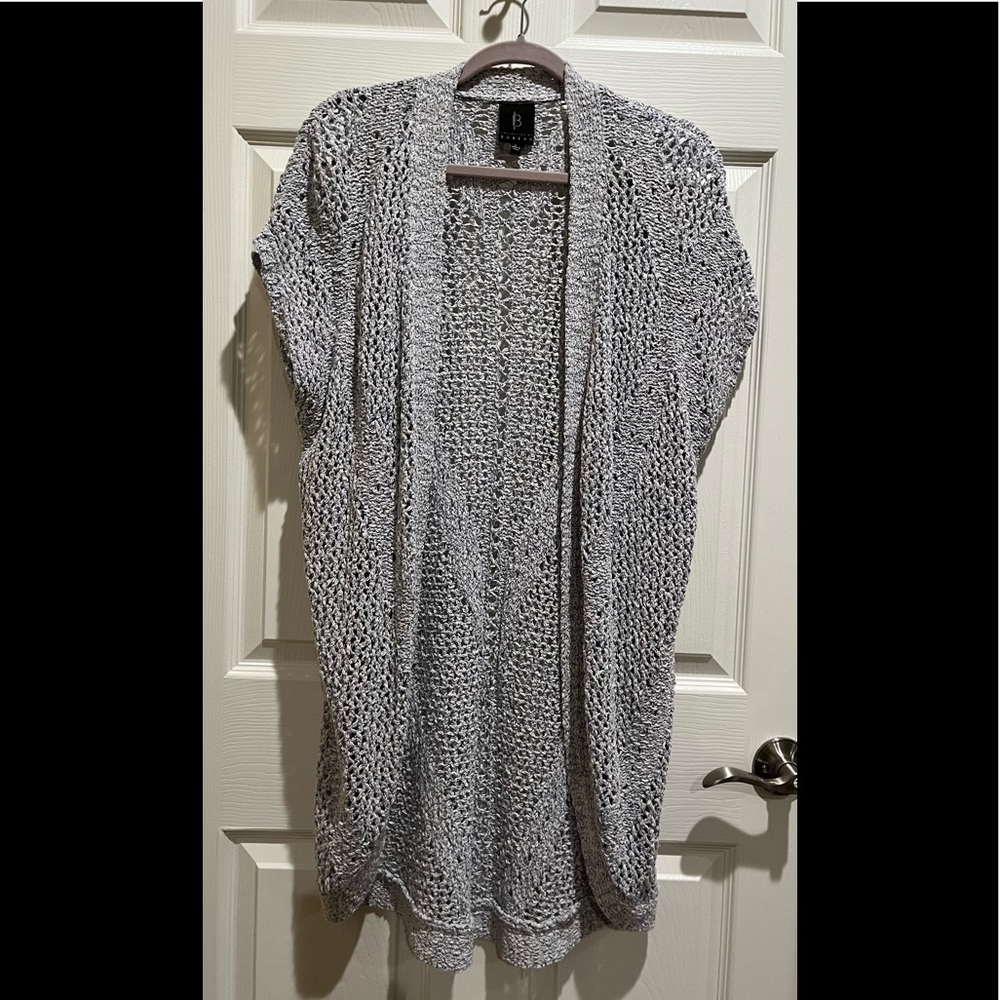 Bobeau short sleeve cardigan